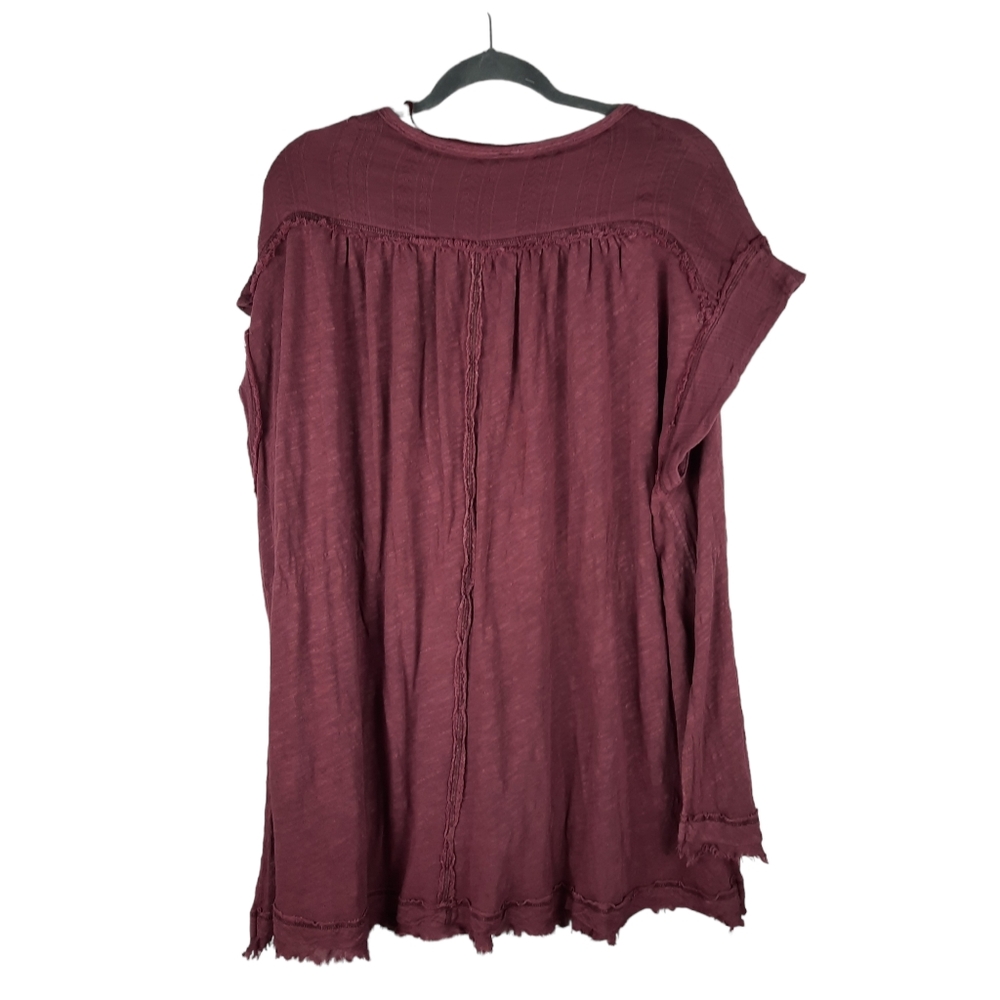 Free People Aster Henley In Berry - Picture 6 of 15